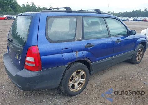 2004 Subaru Forester 2.5X z USA, uszkodzony, nr VIN JF1SG63624H732862